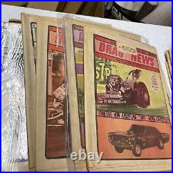 Lot Of 39 Drag News All 1966