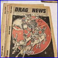 Lot Of 39 Drag News All 1966