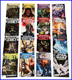 Lot Of 39 Star Wars Legacy V1 #0,3-46 Run + V2 #2-18 + War Dark Horse 2006-2011