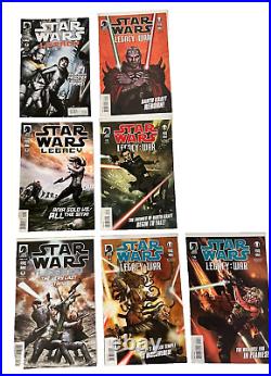 Lot Of 39 Star Wars Legacy V1 #0,3-46 Run + V2 #2-18 + War Dark Horse 2006-2011