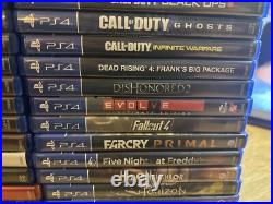 Lot Of 40 Playstation 4 Games All Great Condition PS4 Collection For Sale