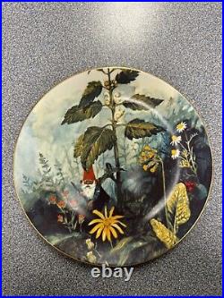 Lot Of 4 Rien Poortvliet Four Seasons Gnome Collector Plates 1976