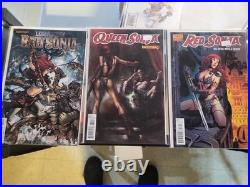 Lot Of 55 Ladies Dynamite Comics For 70dr81 All Higher Grade
