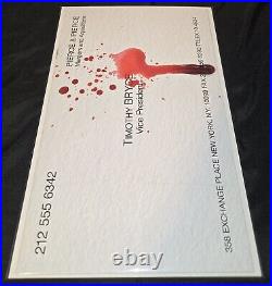 Lot Of 5 Comics American Psycho #1-5 Bruder Business Card Variants Complete Set