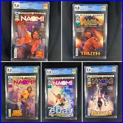 (Lot Of 5) Naomi #1, 2, 3, 4, 5 All CGC Graded DC Comics Wonder Bendis Campbell