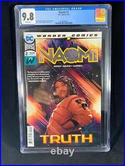 (Lot Of 5) Naomi #1, 2, 3, 4, 5 All CGC Graded DC Comics Wonder Bendis Campbell