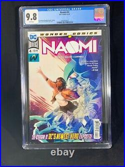 (Lot Of 5) Naomi #1, 2, 3, 4, 5 All CGC Graded DC Comics Wonder Bendis Campbell