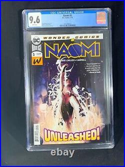 (Lot Of 5) Naomi #1, 2, 3, 4, 5 All CGC Graded DC Comics Wonder Bendis Campbell