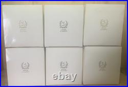 Lot Of 6 LENOX CLASSICS 1997 Christmas Figurines All Excellent Condition, Boxed