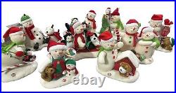 Lot Of 9 Hallmark, Animated/ Musical Christmas Plush All Tested & Work Clean