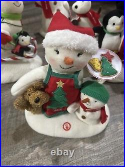 Lot Of 9 Hallmark, Animated/ Musical Christmas Plush All Tested & Work Clean