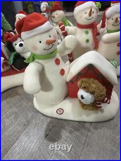 Lot Of 9 Hallmark, Animated/ Musical Christmas Plush All Tested & Work Clean