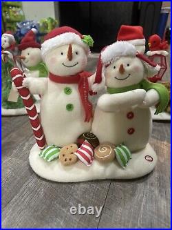 Lot Of 9 Hallmark, Animated/ Musical Christmas Plush All Tested & Work Clean
