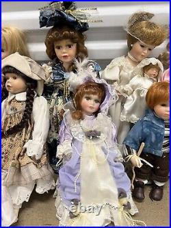 Lot Of Duck House Heirloom Doll And Others (Avon Collectibles, Rose) 31 Dolls