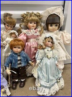 Lot Of Duck House Heirloom Doll And Others (Avon Collectibles, Rose) 31 Dolls