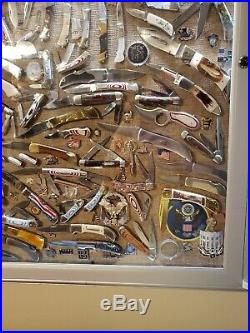 Lot Of KNIFES 70 or more you get every thing you see in this 6'×3' show case all