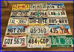Lot Of all 50 USA license plates except XICHIGAN replaced with extra OHIO plate
