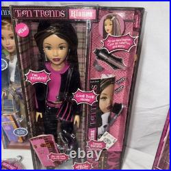 Lot -VTG. Teen Trends 17 Dolls All 4 Collectible Mattel (NEW) With Clothing NIB