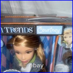 Lot -VTG. Teen Trends 17 Dolls All 4 Collectible Mattel (NEW) With Clothing NIB