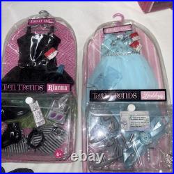 Lot -VTG. Teen Trends 17 Dolls All 4 Collectible Mattel (NEW) With Clothing NIB