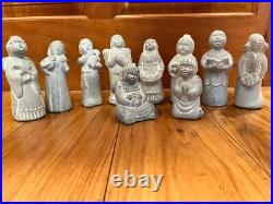 Lot of 10 Isabel Bloom Figurines Signed. Dated