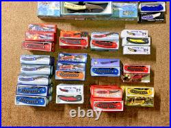 Lot of 110 Knives. Frost Cutlery Pocket Knives, Fixed Blades. ALL NEW IN BOX Lot of 110 Knives. Frost Cutlery Pocket Knives, Fixed Blades. ALL NEW IN BOX