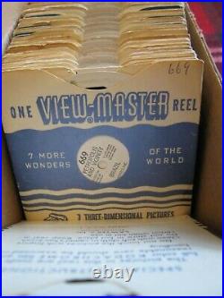 Lot of 115+ Different Viewmaster Reels / All Listed /#4