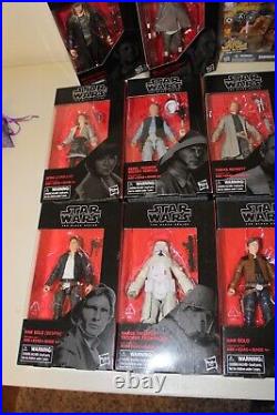 Lot of 12 STAR WARS Black Series Figures UNOPENED + 1 Battle Packs Set ALL TO GO