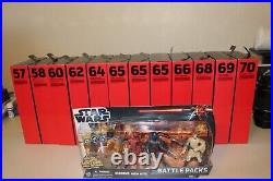 Lot of 12 STAR WARS Black Series Figures UNOPENED + 1 Battle Packs Set ALL TO GO