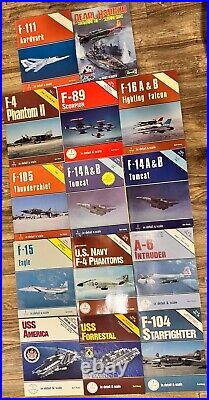 Lot of 14 Bert Kinzey in Detail and Scale Publications Lot of 14 Bert Kinzey in Detail and Scale Publications