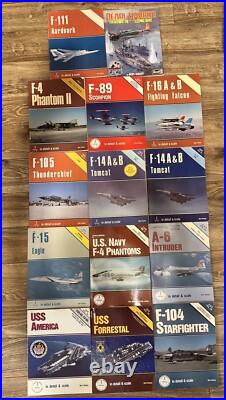Lot of 14 Bert Kinzey in Detail and Scale Publications Lot of 14 Bert Kinzey in Detail and Scale Publications