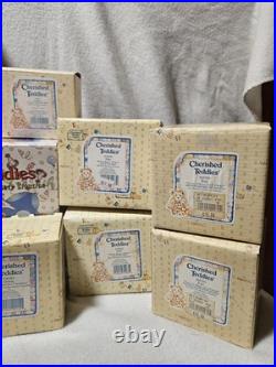 Lot of 18 Cherished Teddies Figurines 1994 Nice Collectibles MWMT NIB Set