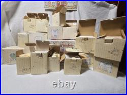 Lot of 18 Cherished Teddies Figurines 1994 Nice Collectibles MWMT NIB Set