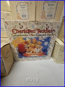Lot of 18 Cherished Teddies Figurines 1994 Nice Collectibles MWMT NIB Set
