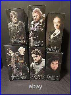 Lot of 21 GAME OF THRONES HBO Dark Horse Deluxe ACTION FIGURES NRFBs MANY RARE