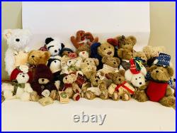 Lot of 24 BOYD'S BEARS Limited Editions Retired Archived Bailey & Friends & More