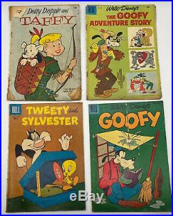 Lot of 24 Comics All Golden Age Before 1959 Comic Books Mostly DELL COMICS
