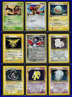 Lot of 27 Vintage ALL HOLO Pokemon Cards Binder Collection WoTC LP