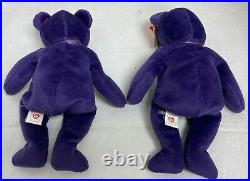 Lot of 2 Ty Beanie Babies Collection Diana, Princess of Wales Memorial Fund 1997