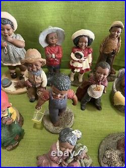Lot of 30 of All God's Children Figurines by Martha Holcomb