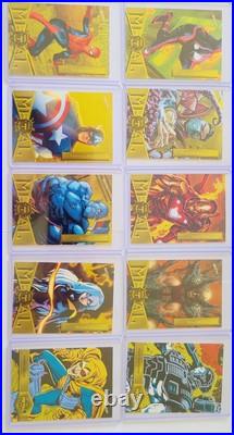 Lot of $425 of 2021 Skybox Marvel Metal Universe Spider-Man Cards! ALL NMOB