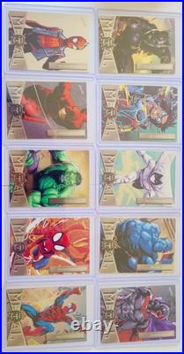 Lot of $425 of 2021 Skybox Marvel Metal Universe Spider-Man Cards! ALL NMOB