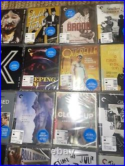 Lot of 45 Criterion Blu-Ray Collection BRAND NEW SEALED