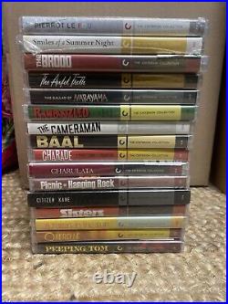 Lot of 45 Criterion Blu-Ray Collection BRAND NEW SEALED