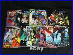 Lot of 45 Different DC Comics Superman Graphic Novels TPB All NM/Mint Some HC