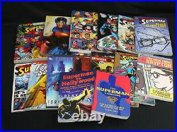 Lot of 45 Different DC Comics Superman Graphic Novels TPB All NM/Mint Some HC