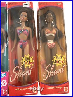 Lot of 4 Barbie Dolls Kira Shani Beach Collectible Figurine Kids Collectors Barb