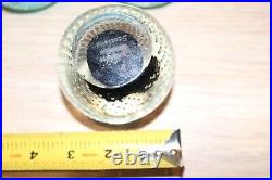 Lot of 5 vtg Paperweight Collection Troutman & Caithness all nice condition