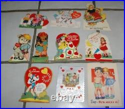 Lot of 62 USA Valentines All are from 1937-1939 ALL USA Great Lot