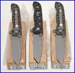 Lot of 8 CRKT M16 knives from 2000 pre-safety, all NEW IN BOXES